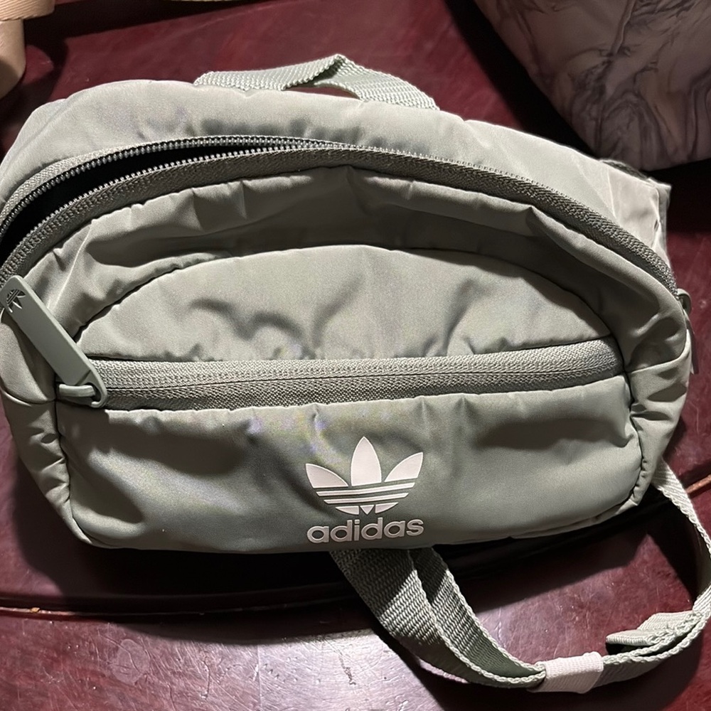 Adidas Green Waist Bag
